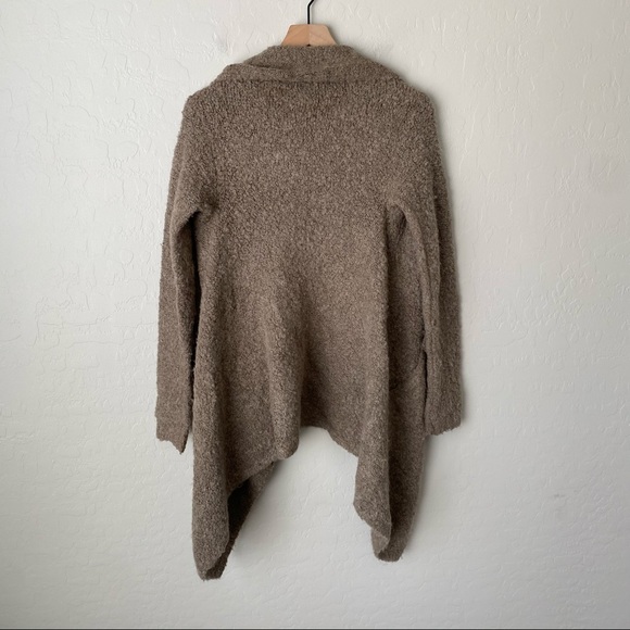 Joie High Low Flowy Cardigan Sweater Tan XS - Picture 5 of 8